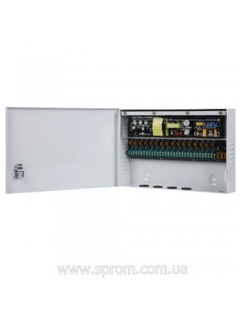 Блок живлення VIA Energy PS-1216/16CH(M) (12 В; 224 Вт) багатоканальний